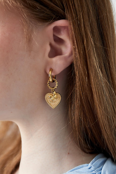 Orecchini "Cuore di Dionea"