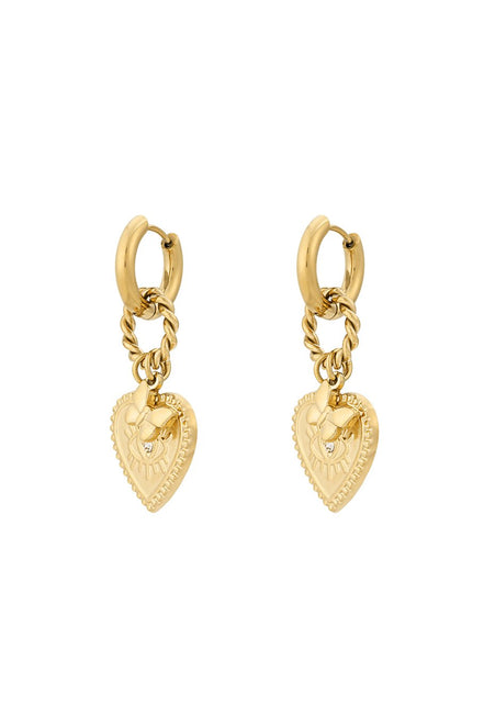 Orecchini "Cuore di Dionea"