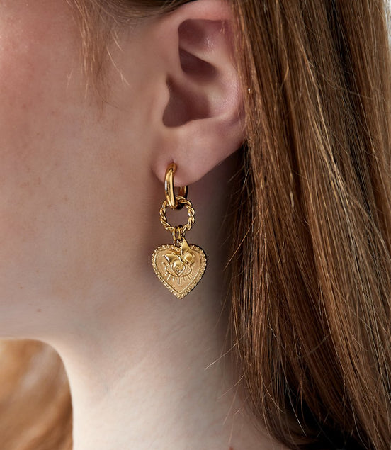 Orecchini "Cuore di Dionea"