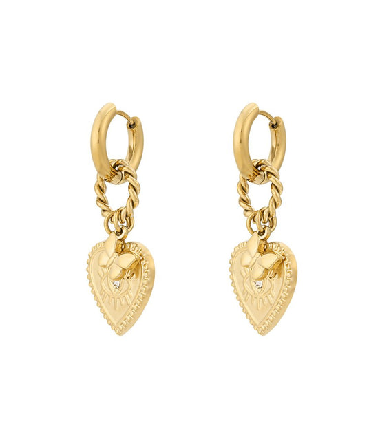 Orecchini "Cuore di Dionea"