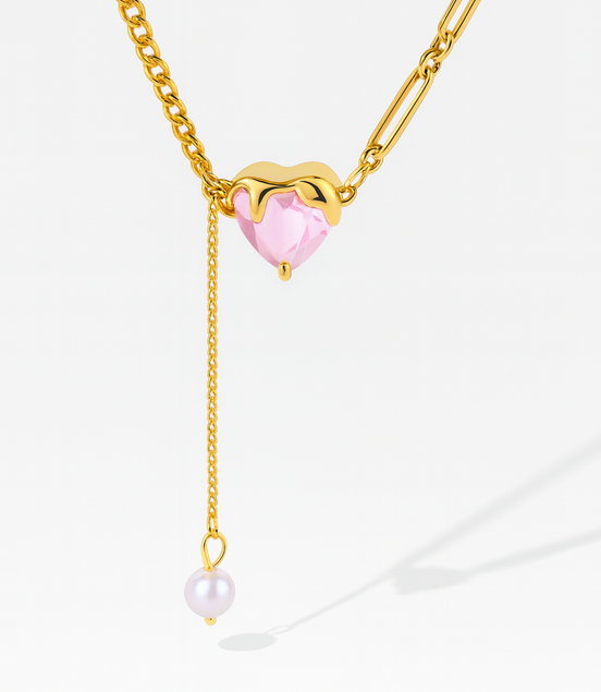 Collana "Afrodite Rosata"