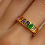 Anello "Arcobaleno di Iris"