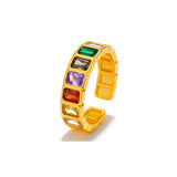 Anello "Arcobaleno di Iris"